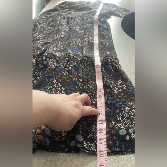 Molly Bracken Long Floral Print Prairie Dress Size S/M - Picture 15 of 16